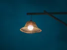 LAMPA OBRYS. LED EMA-20 ŻÓŁTA PODWIESZANA. 