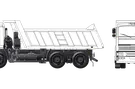 OBUDOWA LUSTRA BOK MAN TGX,TGS 