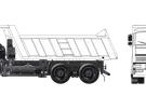 STOPIEŃ KAB.DAF LF55 E150 DOLNY LEWY