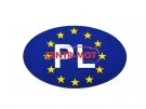 NAKLEJKA - PL /130X90/ EURO