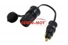 ADAPTER WTYCZKA MINI GNIAZDO UNI EURO Z PRZE