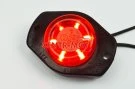 LAMPA OBRYS. LED EGKAL DL-R.1.3 CZERWONA