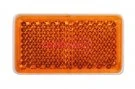 ODBLASK FT OZDOBNY 46X26MM ŻÓŁTY Z TAŚMĄ